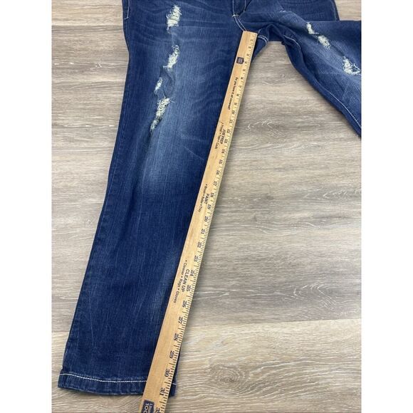 Ariya Jeans Women’s Size 20 Jeans Embroidered Flap Pocket Embellished 40x31 - Picture 4 of 11